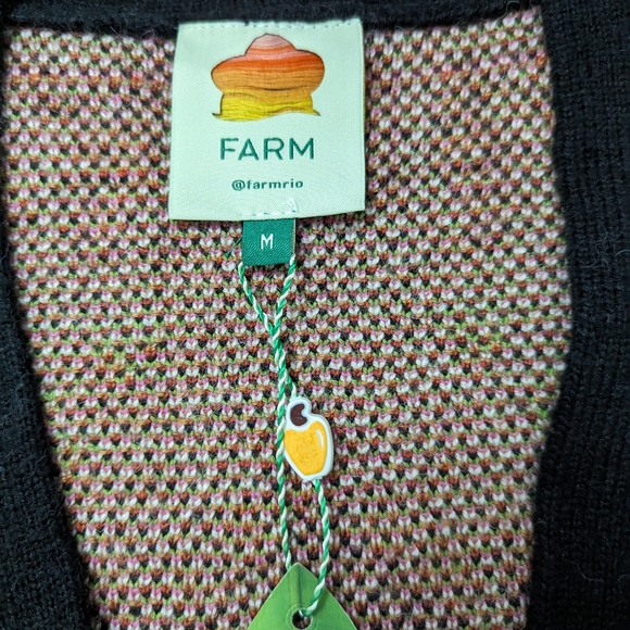 COPY - Farm Rio Sand Palms Paradise Cardigan - Picture 4 of 7